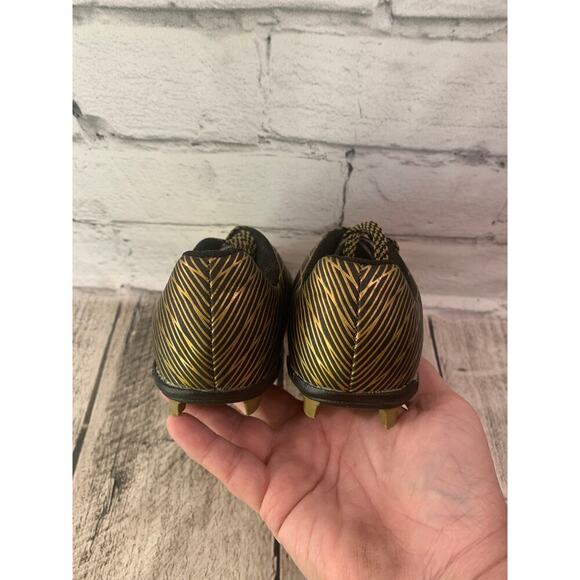 DSG Unisex Kids Ocala Gold/Black Soccer Cleats / Size: C13 - Picture 8 of 10